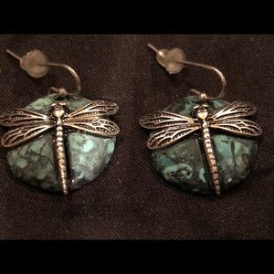 Sterling Dragonfly earrings